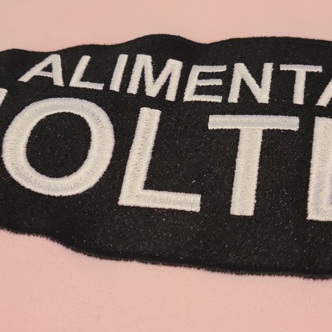 EMBROIDERED PINK MOLTENI SWEATSHIRT