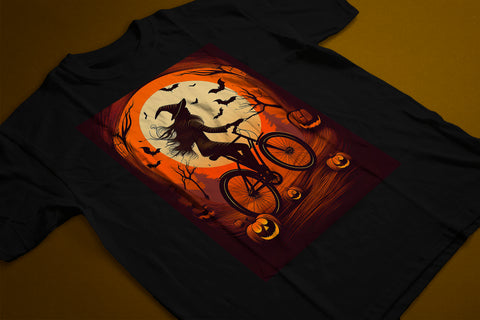 Halloween Girl Cycling T-Shirt