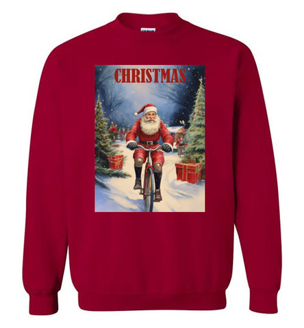 CHRISTMAS CYCLING SWEATSHIRT