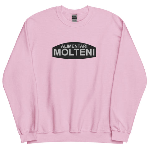 EMBROIDERED PINK MOLTENI SWEATSHIRT