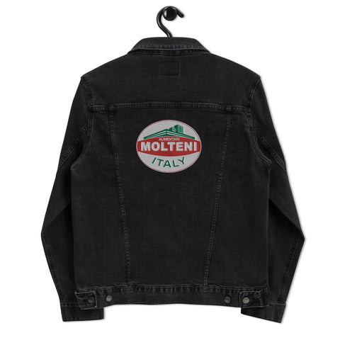 Embroidered Molteni Denim Jacket