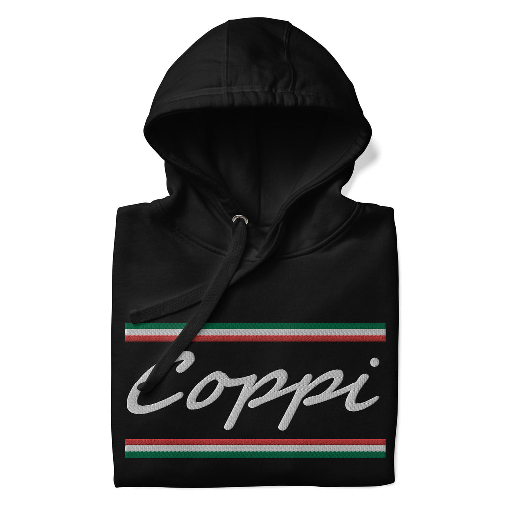 EMBROIDERED FAUSTO COPPI HOODIE