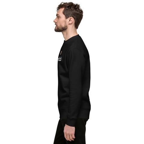 EMBROIDERED BLACK FERRETTI SWEATSHIRT