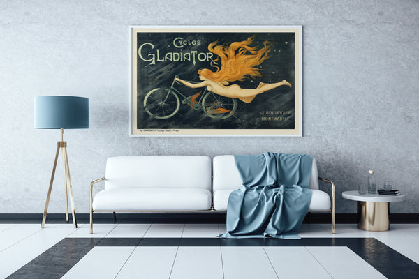 Bicycle Art Poster Cycles Gladiator Vintage – MOLTENI CYCLING