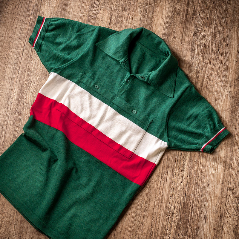 Molteni Cycling France Team 50's Short Sleeve Vintage Jersey Large